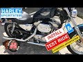 I lowered my Harley Davidson Sportster and instantly loved it!