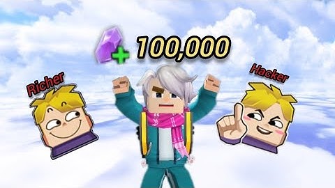 🔥How to Get and Hack 100,000 Crystals🔥 in Skyblock（Blockman GO）#skyblock #blockmango