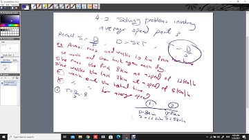 International, Math , grade 8, #24 , 4 2 solving problems involving average speed part 3, Ayat Rabai