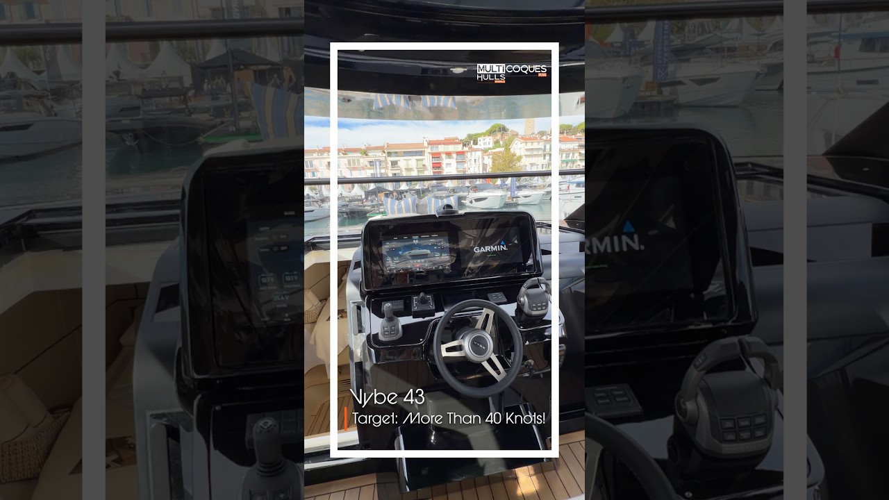 ⁣Vybe 43 | Cannes Yachting Festival | Multihulls World