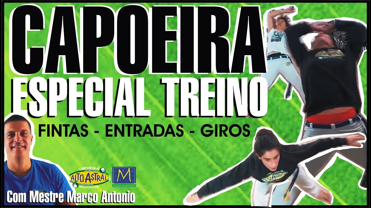 CAPOEIRA TREINO de MOBILIDADE e FINTAS - Armada, vingativa, tempos de entrada, Capoeira 2024