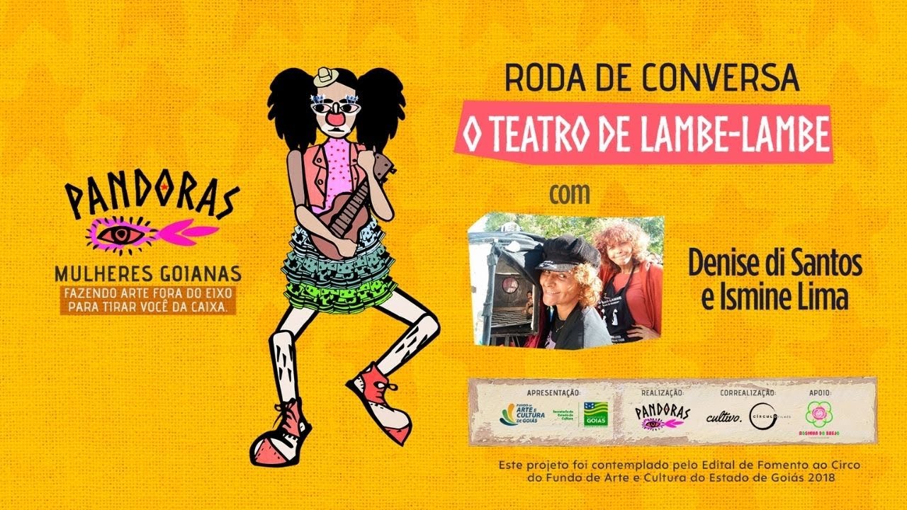 Teatro de Lambe-Lambe, com Denise dos Santos e Ismine Silva