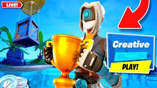 FORTNITE ?LIVE? -#1 FORTNITE CREATIVE WITH EVERY VIEWER   *REAL* (FORTNITE CHAPTER 5)...