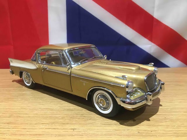 1:18 Signature Models 1958 Studebaker Golden Hawk - YouTube