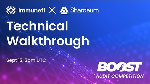 Shardeum Core II and Ancillaries II Boosts | Technical Walkthrough, Sept 12 2024
