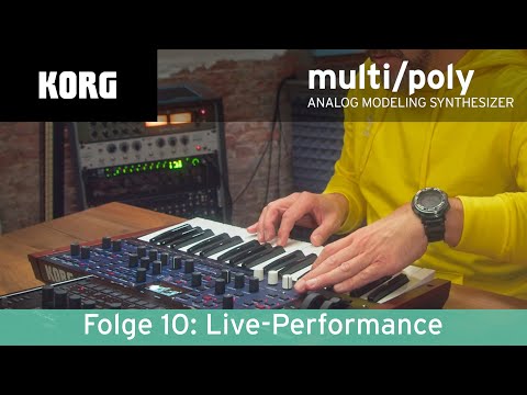 KORG multi/poly Deep Dive – Live Performance