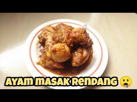 Resepi rendang ayam mudah dan sedap - YouTube