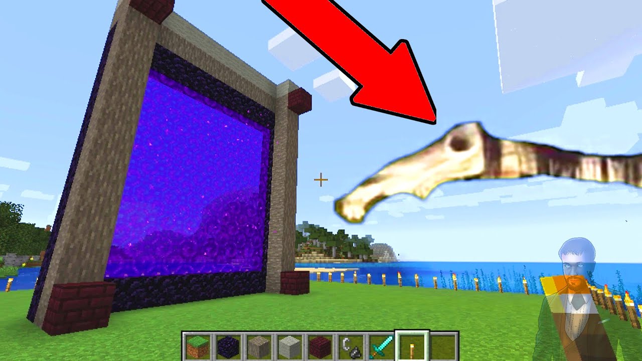 How To Make A Portal To LONG HORSE Dimension In Minecraft! YouTube