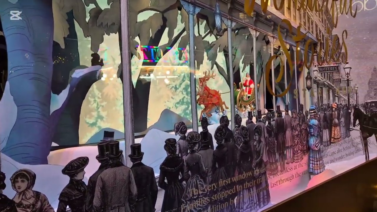 Магазины, витрины и еда в Нью Йорке 