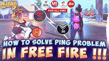 How to Solve Free Fire Network Problem 🛜 | All SIM Network Issues in Free Fire Tamil ⚡