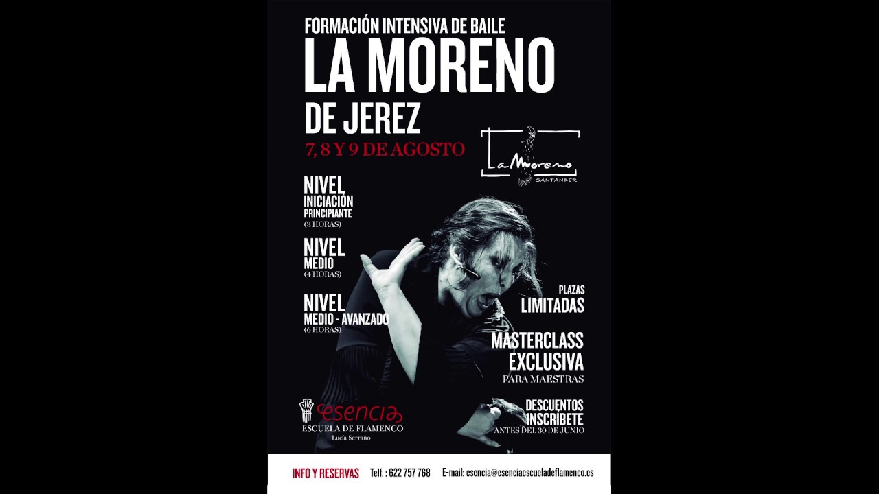 PROGRAMACIÓN VERANO FLAMENCO ESENCIA 2020. ESENCIA Escuela de Flamenco Santander.