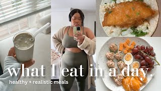 WHAT I EAT IN A DAY | COOKING SIMPLE &amp; REALISTIC MEALS AND RECIPES, CASUAL DAY COOKING AT HOME VLOG