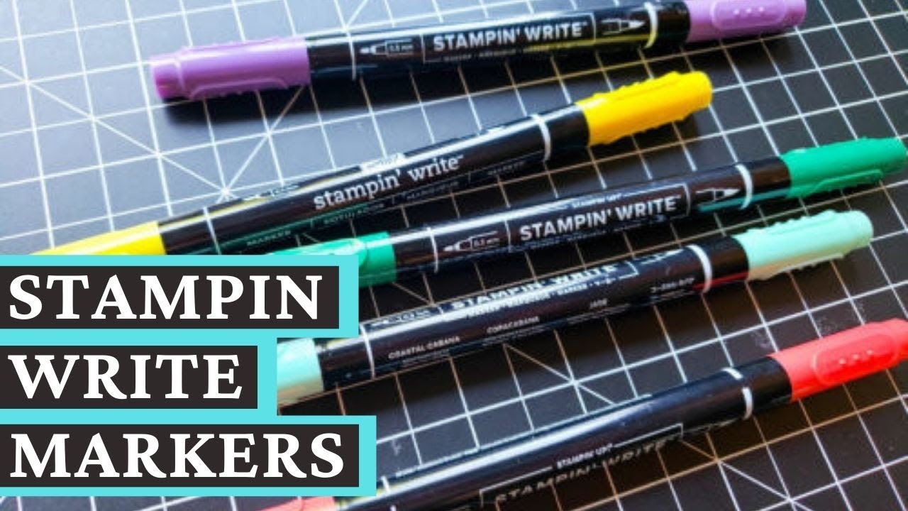 Stampin Up Stampin Write Markers For Cardmaking and Scrapbooking