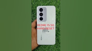 How To Unlock Screen Lock From REDMI 15 5G ⚡ How To Hard Reset REDMI Mobile 🔥🔥 #shorts #viral #reset
