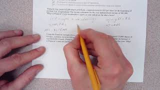 Calculating total stockholders' equity