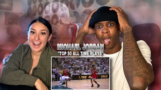 MICHAEL JORDAN TOP 50 ALL TIME PLAYS! REACTION