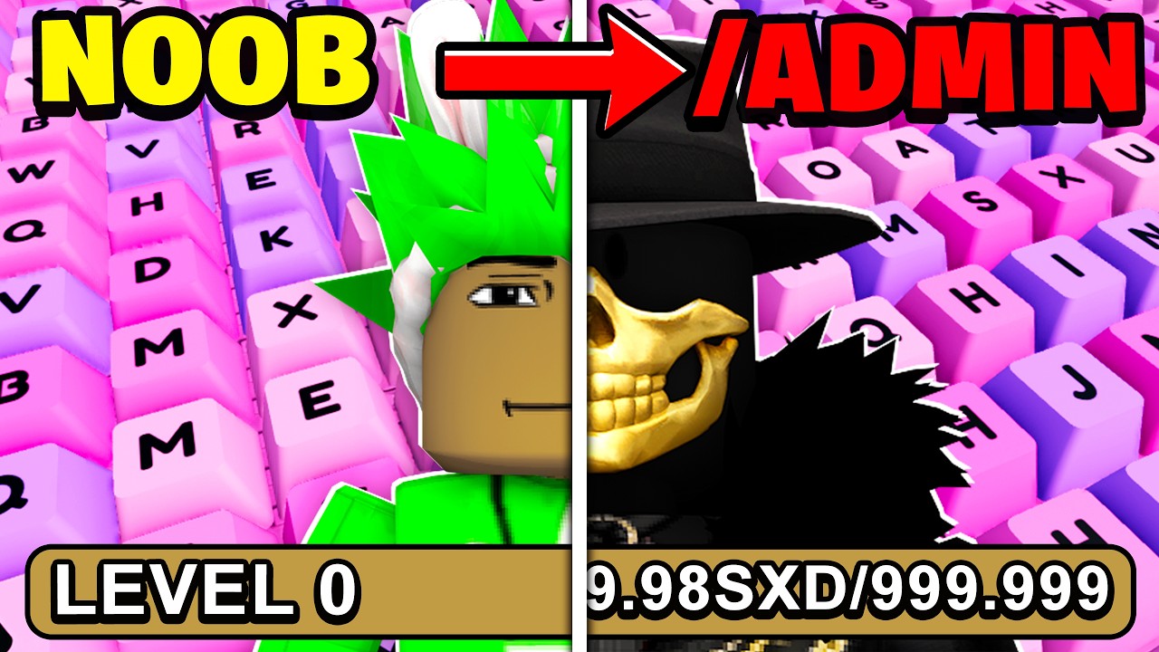 ich bekomme ADMIN in KEYBOARD ESCAPE!