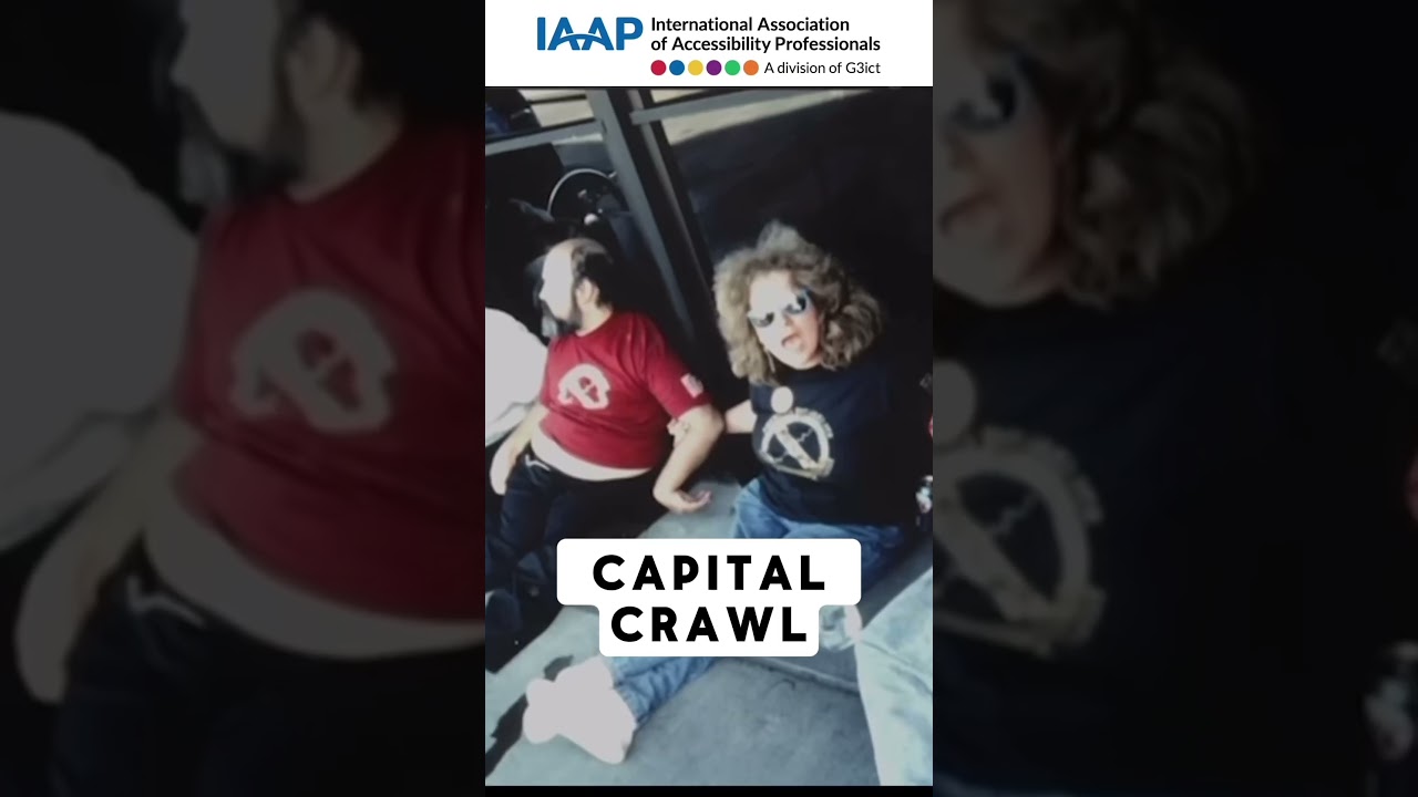 35 years ago, disabled activists crawled up the steps of the U.S. Capitol to demand their rights.