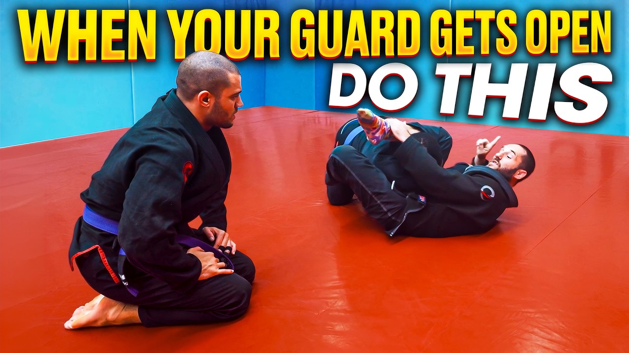 How to React When Your Closed Guard Gets Opened BJJ Fundamentals - YouTube