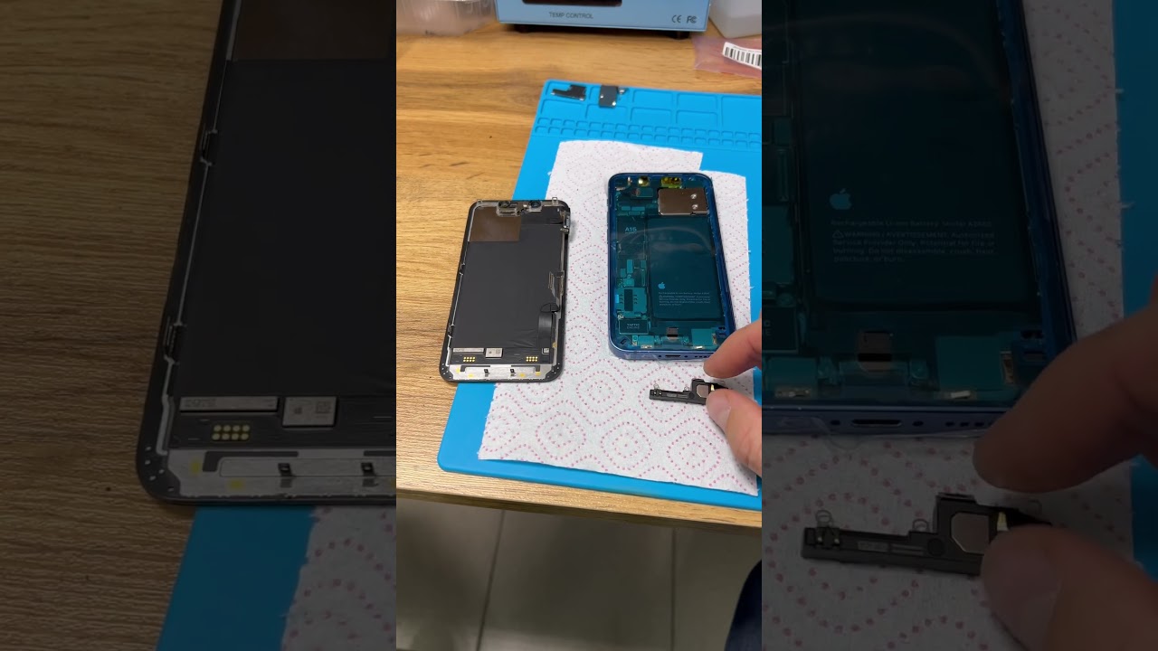 Не работает нижний динамик iphone 13 mini