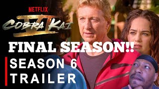 COBRA KAI Season 6 Trailer - Final Season | Reaction Video!
