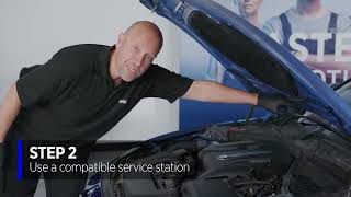 [EN] Depressurizing the A/C on a BMW 330e | Masters of Motion