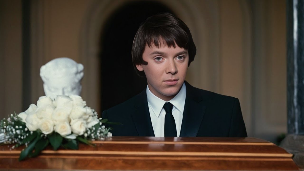 Harold en un funeral