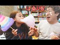 집에서 솜사탕 만들기 | 라임튜브 How to make cotton candy at home korean mukbang