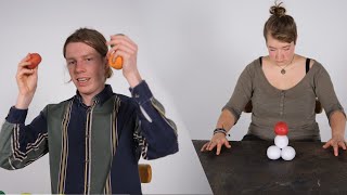 Juggling ASMR (rhythmic sounds)