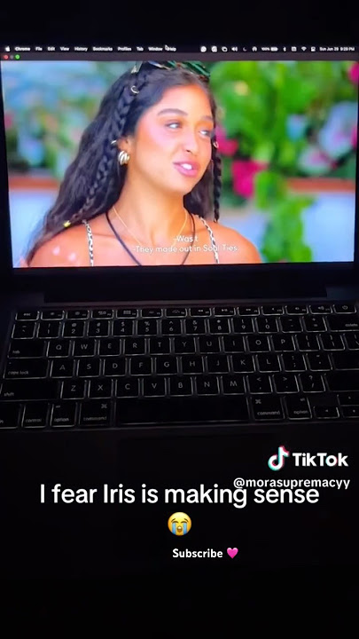 Iris Was SHOOK When Cierra Told Her 😳 #huda #season7 #ace #realitytv #loveislandusa #cierra #iris