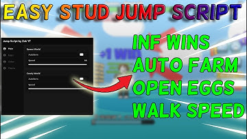 New🔥 Easy Stud Jump Obby Script BY ME, Autofarm, Open Eggs, Jump Power, Speed + More
