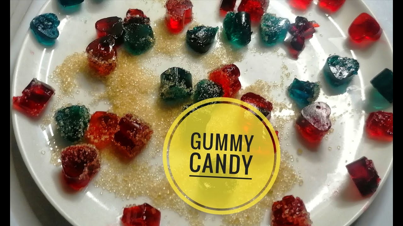HOMEMADE GUMMY CANDY RECIPE//JELLO CANDY//JUJUBES BY NATIVE CARROT