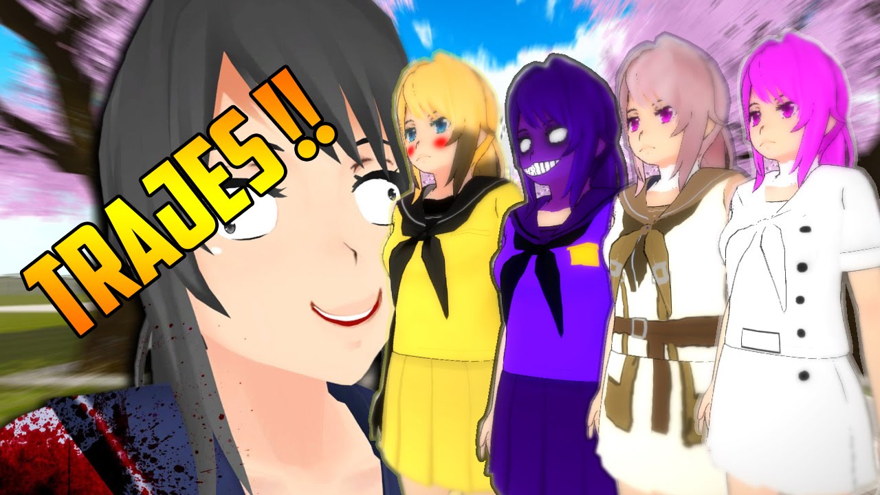 CAMBIAR TRAJES O TEXTURAS - YANDERE SIMULATOR - YouTube