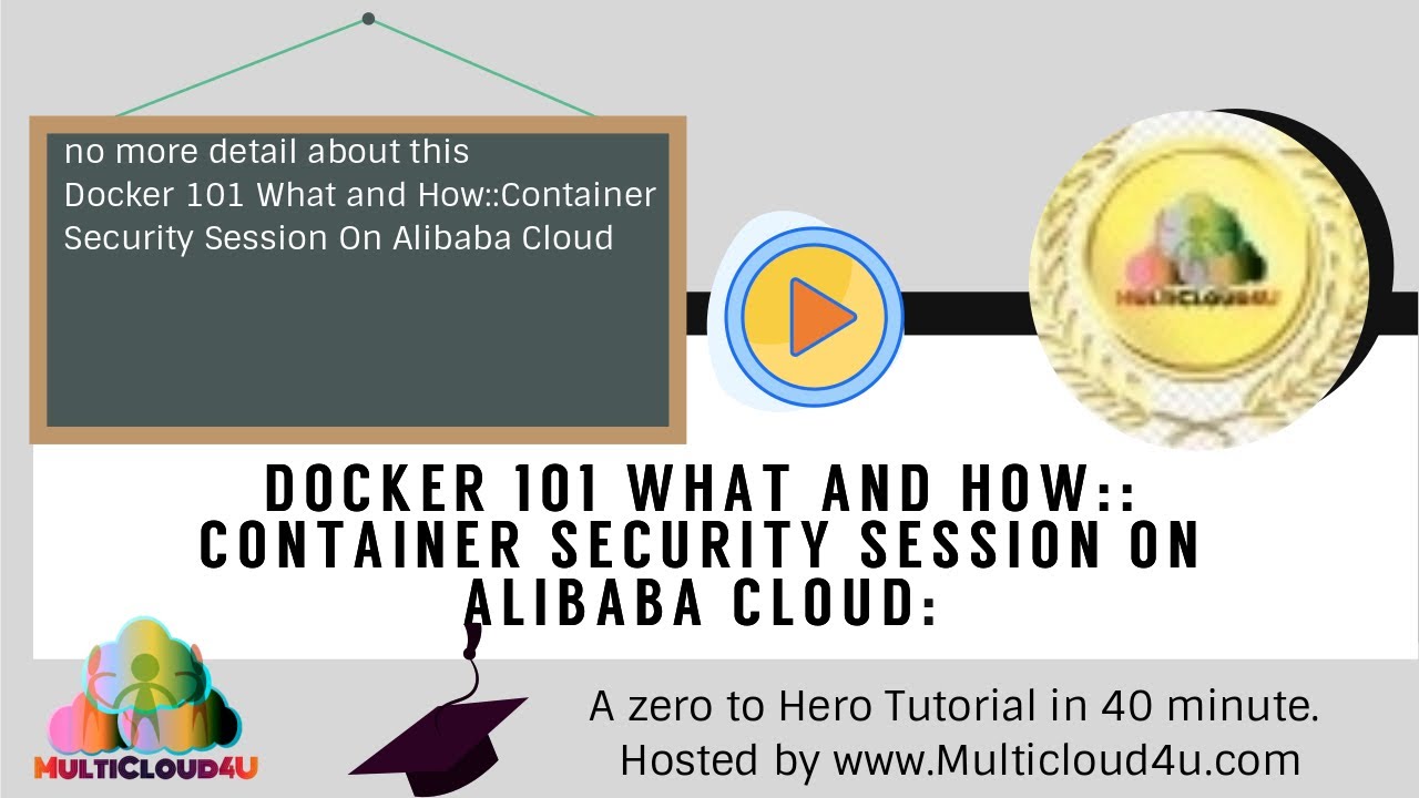 Docker 101 What and How::Container Security Session On Alibaba Cloud ...
