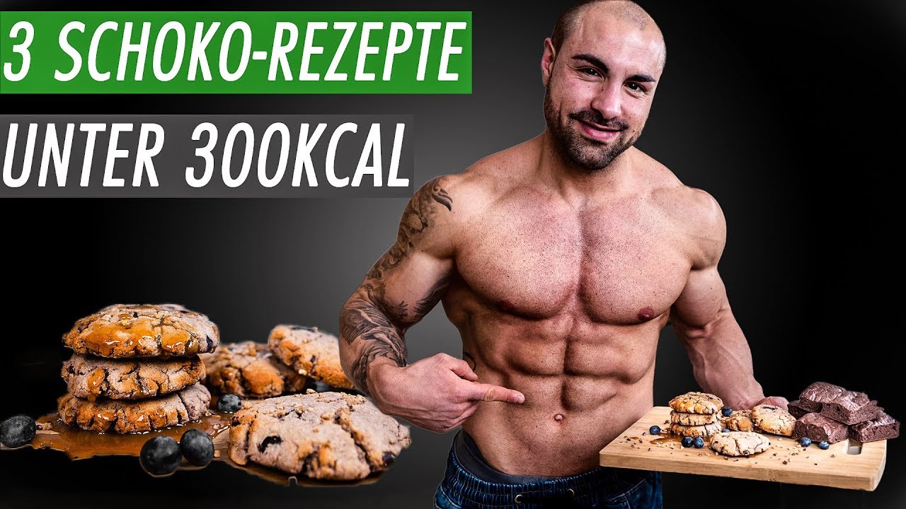 3 Schoko-Rezepte unter 300 Kcal | Gesunde Süßigkeiten selbst machen