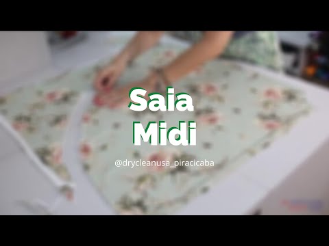 Vídeo: Como Costurar Uma Saia Sem Desenho