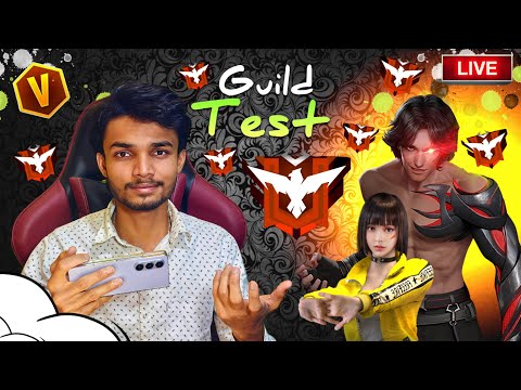 BIG YOUTUBERS 1 VS 1 EASY GUILD TEST 🏆 FREE FIRE LIVE 🔥 #shortslive  #attitudegamers