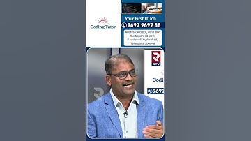 Coding Tutor Founder & CEO Mr. Phaniraj Jaligama Exclusive Interview | Your First IT Job | RTV