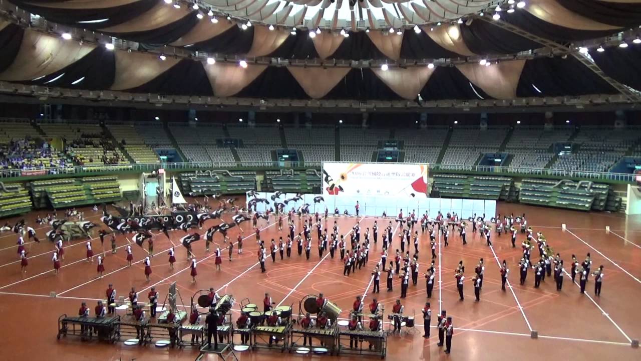 2016台灣國際行進樂隊公開賽決賽_民雄國中樂旗隊