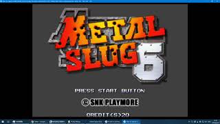 PS2 Metal Slug Anthology MS6 find some code