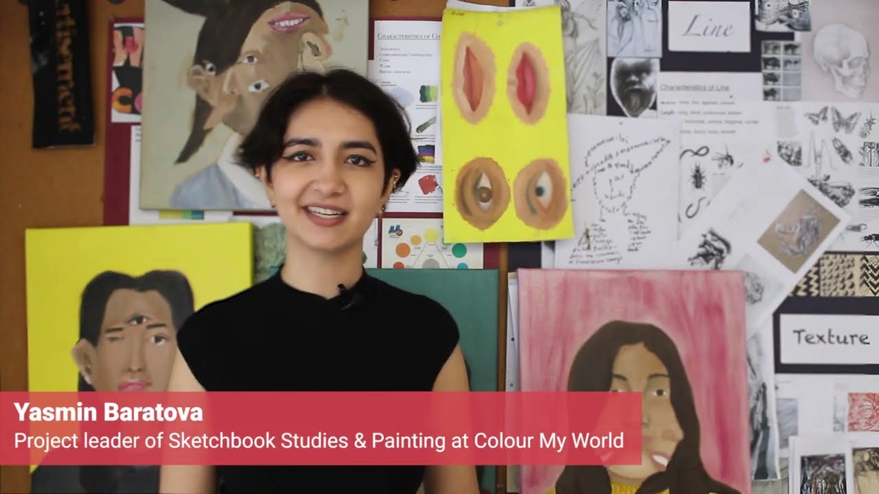 Sketchbook Studies & Painting at Colour My World