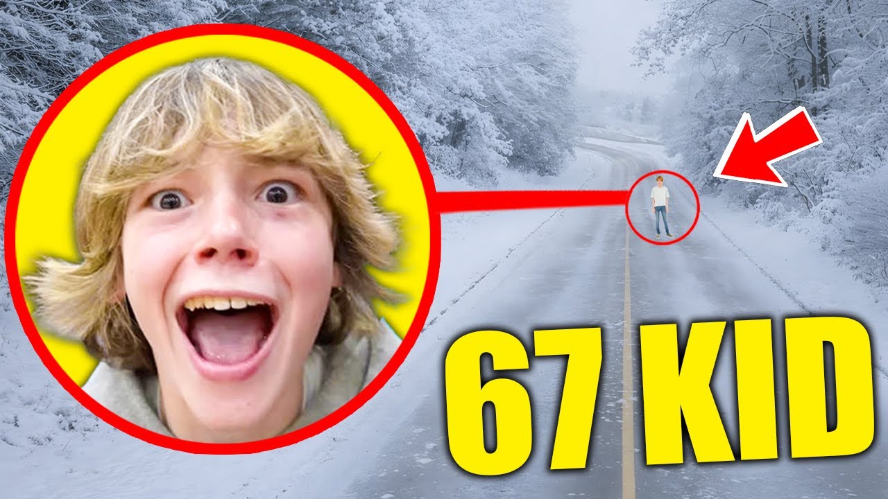 Если вы увидите 67 KID на дороге во время Рождества, БЕГИТЕ БЫСТРО!!