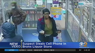 Woman Seen On Video Snatching Cellphone