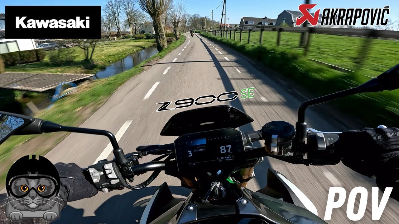 Kawasaki Z900 SE Akrapovic 2025 POV