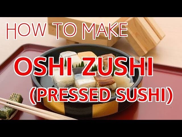 How to Make OshiZushi (Pressed Sushi) 【Sushi Chef Eye View】 | How To Sushi