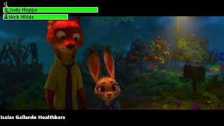 Zootopia 2016 Jaguar Chase With Healthbars