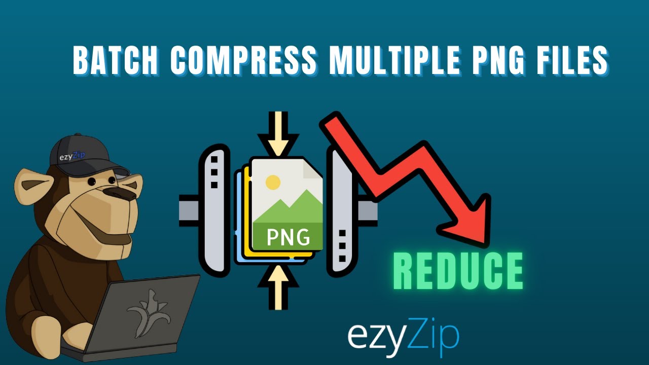 🖼️ How to Batch Compress Multiple PNG Files Online Free | No Software ...