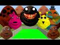 😱SPARTAN KICKING POU BOU FAMILY FROM BOU'S REVENGE Of POU and SPRUNKI POU in TOXIC PIT Garry's Mod