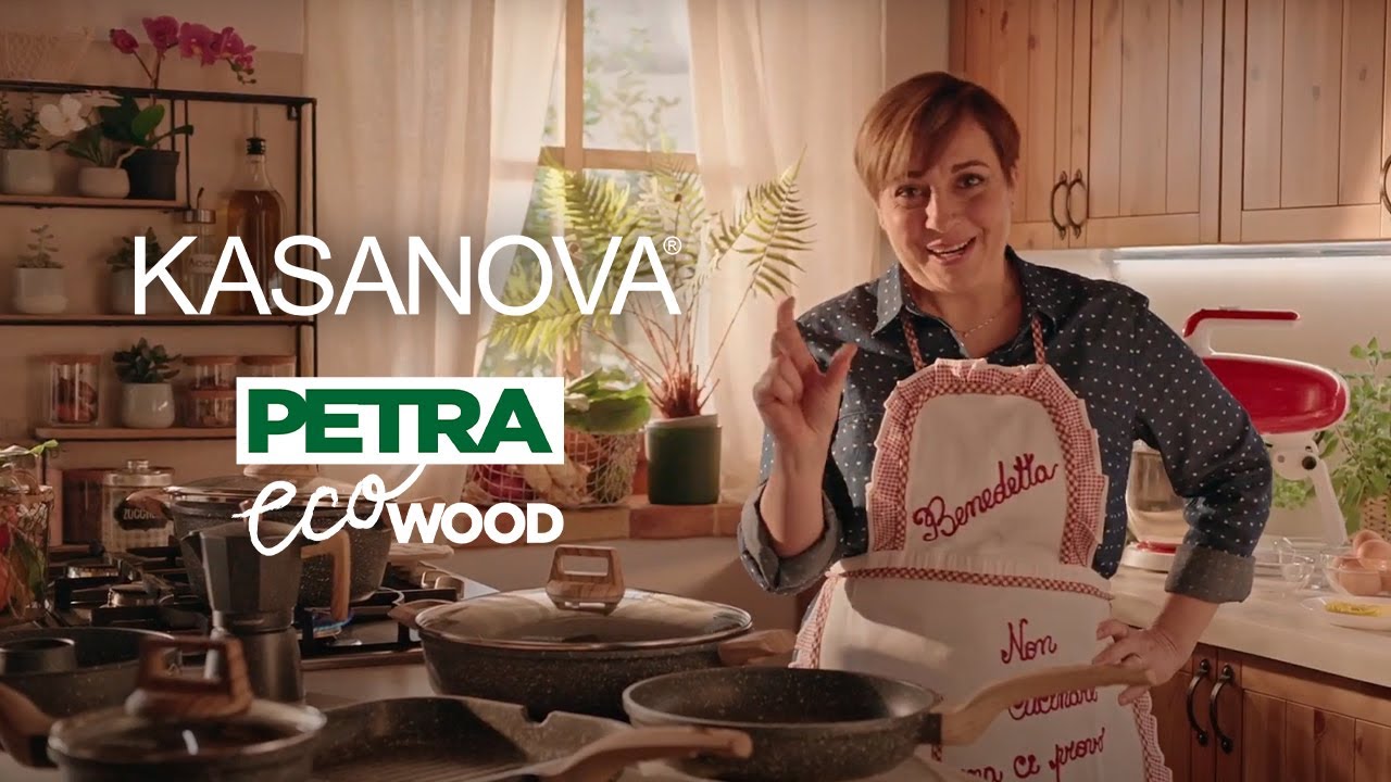 ECO Petra Spot TV Kasanova con Benedetta Rossi 