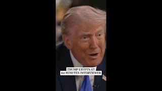 'I'm not a rapist': Trump erupts at 60 Minutes interviewer